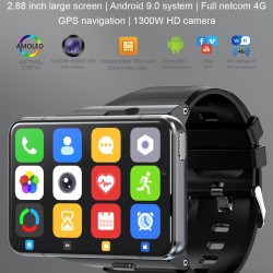 S999 Smartwatch 13 Million Pixel Full Netcom 4g Smart Bracelet 4+64gb Rechargeable Smart Bracelet black