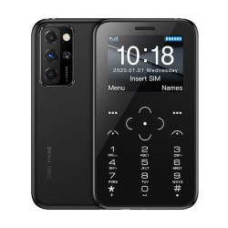 SOYES S10p Mini Card Cellphone 2g Gsm 800mah Ultra-thin Small Portable Black