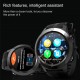 Tk04 GPS Smart Watch 2G Card Bluetooth Calling Heart Rate Sleep Monitoring Sports Smartwatch Black