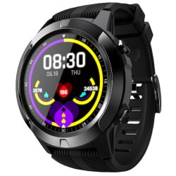 Tk04 GPS Smart Watch 2G Card Bluetooth Calling Heart Rate Sleep Monitoring Sports Smartwatch Black