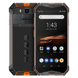 Ulefone Armor 3W IP68 Waterproof Mobile Phones Android 9.0 5.7" Helio P70 6G+64G Face ID NFC Global Version Smartphone Orange