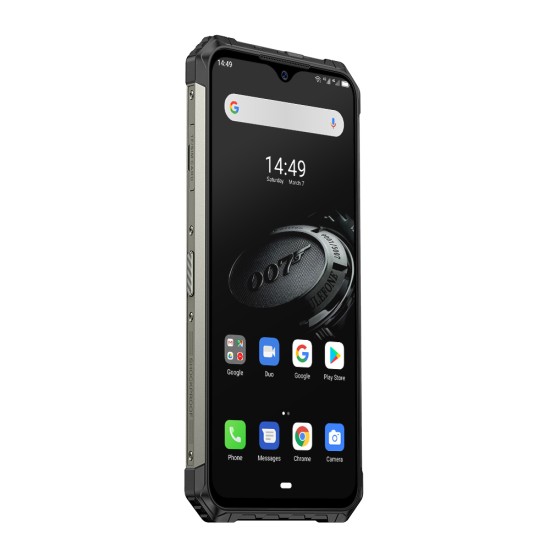 Ulefone Armor 7E Mobile Phone IP68 Rugged Smartphone 4GB+128GB Waterproof Android 9.0 NFC AI Camera Wireless Phone black_Non-European version