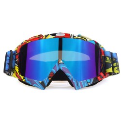 Outdoor Ski Goggles UV Protective Anti-fog Lens Snowboard Goggles Riding Equipment for Men Women