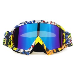 Outdoor Ski Goggles UV Protective Anti-fog Lens Snowboard Goggles Riding Equipment for Men Women