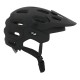 crash helmet MTB Road Cycling Helmet Ultralight Breathable Bike Riding Helmet Head Adjustable Visor Helmet black_L (58-62CM)