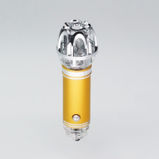 Negative Ion Car Air Purifier Freshening Deodorant Odor Smog Freshener Air Cleaner Silver