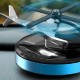 Solar Energy Rotating Helicopter Aroma Diffuser Car Air Freshener Perfume Aromatherapy Ornaments Silver