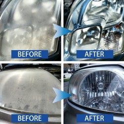 Resin Headlight Repairing Agent Set Anti-scratch Plating Polishing Refurbishment Fluid blue