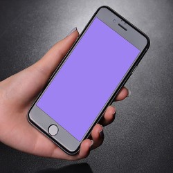 3D Full Coverage Anti Purple-ray Tempered Glass Screen Protector black