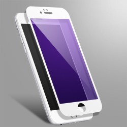 3D Full Coverage Anti Purple-ray Tempered Glass Screen Protector whiteF7JQ