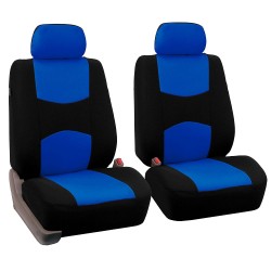 4pcs/set Universal Car Front Seat Cushion Cover + Head Cushion Cover Breathable Cloth Seat Cover Pad Set