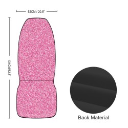 Car Seat Cover Decoration Wear-resistant Single Driver Front Seat Covers Universal Interior Supplies Pink