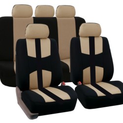 Gray 9Pcs Car Seat Covers