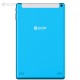 BDF 10.1 inch Tablet Computer MTK 6580 3G / 4G Call Tablet PC Android 7.0 5000mAh Battery blue_Leather case-European regulations
