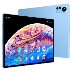 X12 Smart Tablet 10.1-inch HD Capacitive Touch Screen 5000mah Battery Wifi Tablets Blue EU Plug