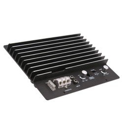 12v 1200w Car Audio Amplifier Board 20hz-250hz Powerful Subwoofer Speakers Player Module Black