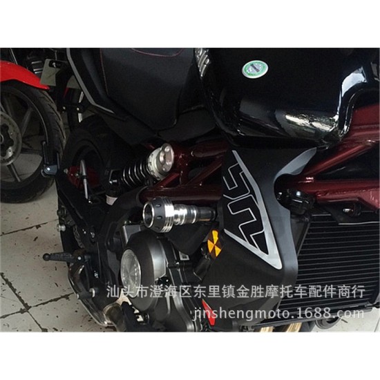 1Pcs Universal Falling Protectors Motorcycle Frame Slider Anti Crash Ball Engine Protection Moto Crash Pad (M10 Screw) Blue