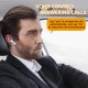2-in-1 Car Kit Fast Charging Charger Bluetooth Wireless Hands-free Noise Canceling Headphones White