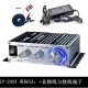 2024A Digital Audio Amplifier Power AMP Hi-Fi Home Stereo Class-T Car DIY Player 2CH RMS 20W BASS For MP3 MP4 iPod Digital Amplifier black_2024A black +5A and accessories