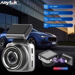 2.0" Screen Mini Car DVR Camera Full HD 1080P 160 Degree Lens Dash Cam Video Recorder Night Vision G-Sensor Loop Recording Parking Monitor  Silver