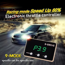 7pcs Electronic Accelerator Throttle Response Controller 9 Drive Modes Smart Throttle Controller Car Modification Accessory Parts 861