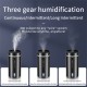 M6 Car Air Humidifier Smart Essential Oils Diffuser 300ml Large-capacity Spray Mute Air Freshener Silver