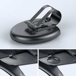 Sun Visor Bluetooth 5.0 Wireless Hands-free Car Kit Black