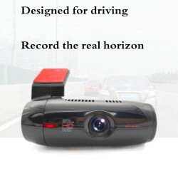 Tachograph Cell-phone-connected Hidden WIFI HD Navigation USB Car Video Recorder black