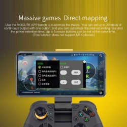 054MX Game handle Bluetooth Gamepad for Android IOS13.4 for Nintendo Switch  black