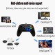 1 GameSir T4C Gamepad Controller Colorful LED Wireless Joystick for PS3/Switch/PC Windows Game black