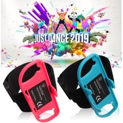 1 Pair Adjustable Dance Wrist Band Strap Wristband for Nintend Switch As shown