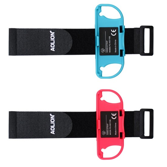 1 Pair Adjustable Game Bracelet Elastic Strap for Nintendo Switch Joy-Con Controller Wrist Dance Band One pair