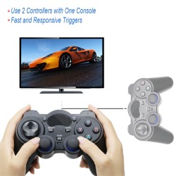 2.4G Gamepad Android Wireless Joystick Controller Grip for Ps3 Smartphone Tablet micro interface
