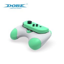 2pcs Tns-2130 Hand Grip Case Controller Gamepad Hand Grip Stand Compatible for Switch Oled Left Right Handle Blue Green