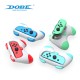 2pcs Tns-2130 Hand Grip Case Controller Gamepad Hand Grip Stand Compatible for Switch Oled Left Right Handle Blue Green