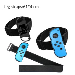 Adjustable Elastic Leg Strap Sport Band Ring-Con Grips Leg for Nintend Switch Joy-con Ring Fit Adventure Game As shown