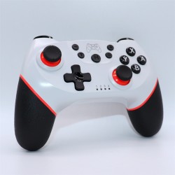 Wireless Gamepad Game Joystick Controller Bluetooth for Switch Pro Console White