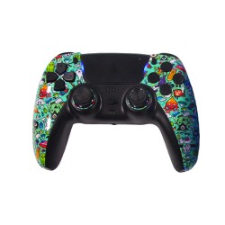 Wireless Joystick Gamepad Ergonomic Grip Controller Compatible for Ps4/ps3 Programmable