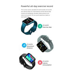 Z15 Smart Watch Bluetooth Call Smart Watch Men Women Ecg Heart Rate Monitor Sport Activity Tracker Blue