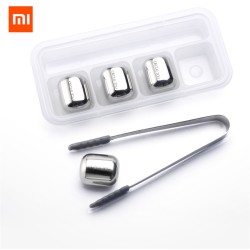 Original XIAOMI Mijia Circle Joy Ice Cube 304 Stainless Steel Washable Long-term Use Ice maker Silver