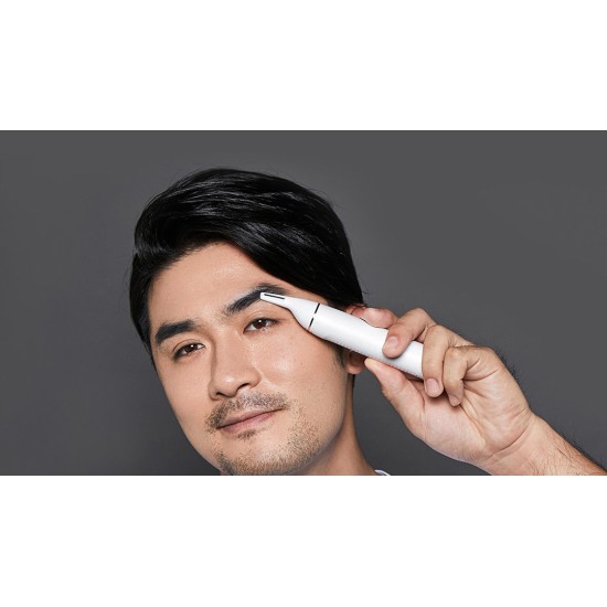 Original XIAOMI Youpin SOOCAS N1 0 Skin Scratching Electric Nose Trimmer All in One Trimmer for Nose Ears Safe Portable Nose Hair Clipper