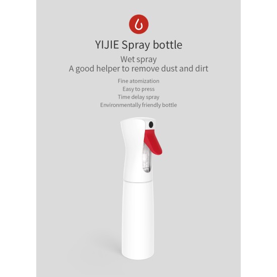 Original Xiaomi Mijia YIJIE Time-lapse Sprayer Bottle Fine Mist Water Flower Spray Bottles Moisture Atomizer Pot White