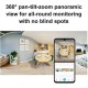 XIAOMI Smart Home Security Camera 2k Monitor 1296p HD Ultra-Clear Ip Panoramic Night Vision Voice Intercom White
